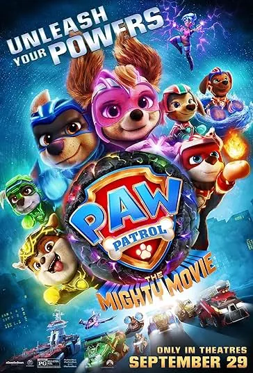 دانلود انیمیشن سگ های نگهبان: فیلم بزرگ PAW Patrol: The Mighty Movie 2023