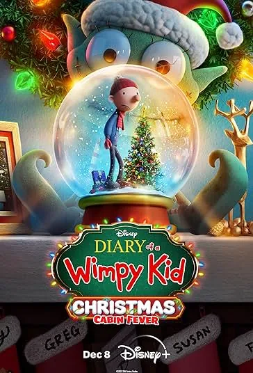 دانلود انیمیشن خاطرات کریسمس یک بچه چلمن: تب کابین Diary of a Wimpy Kid Christmas: Cabin Fever 2023