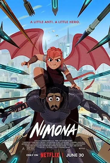 دانلود انیمیشن نیمونا Nimona 2023 دوبله فارسی