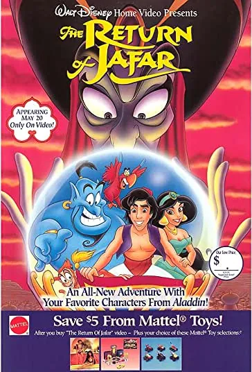 دانلود انیمیشن علاءالدین Aladdin: The Return of Jafar 1994 دوبله فارسی