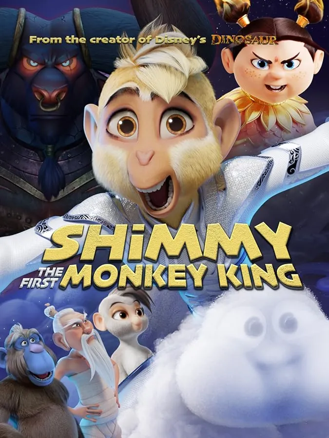 دانلود انیمیشن شیمی : اولین شاه میمون Shimmy: The First Monkey King 2023 با دوبله فارسی