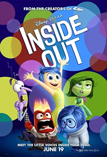 دانلود انیمیشن ظاهر و باطن Inside Out 2015 دوبله فارسی