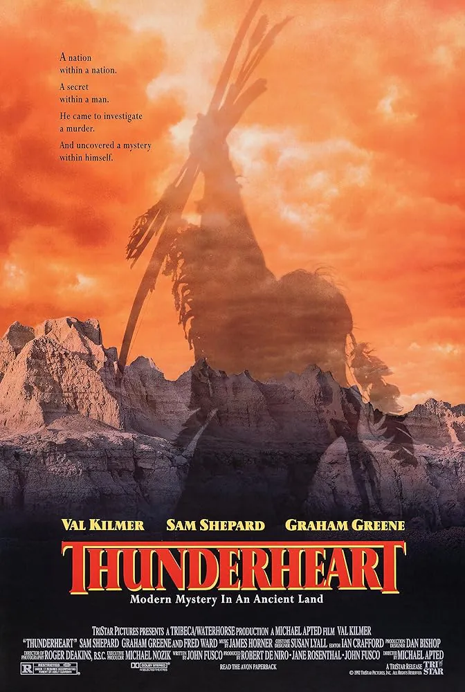 دانلود فیلم تندردل Thunderheart 1992 دوبله فارسی