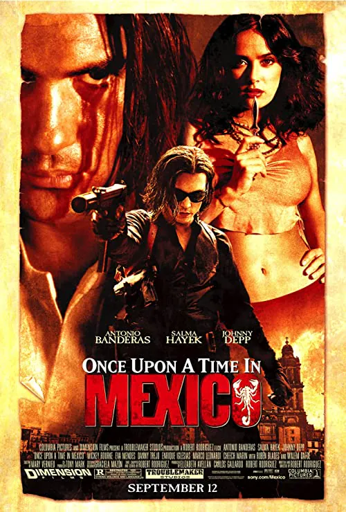 دانلود فیلم روزی روزگاری در مکزیک Once Upon a Time in Mexico 2003