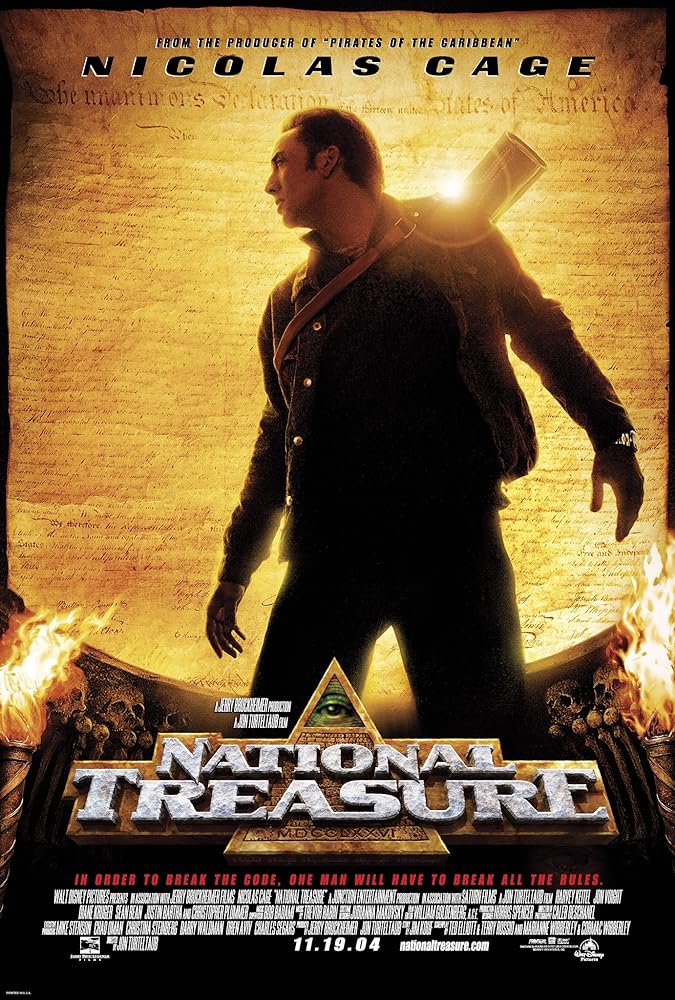 دانلود فیلم گنجینه ملی National Treasure 2004