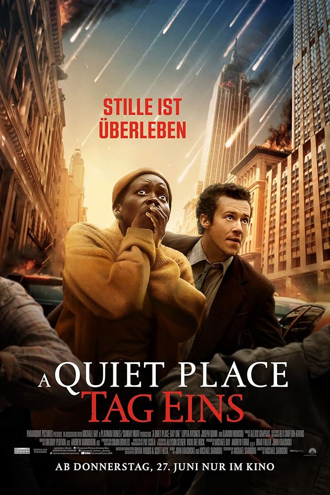 دانلود فیلم یک مکان ساکت: روز اول A Quiet Place: Day One 2024 با دوبله فارسی