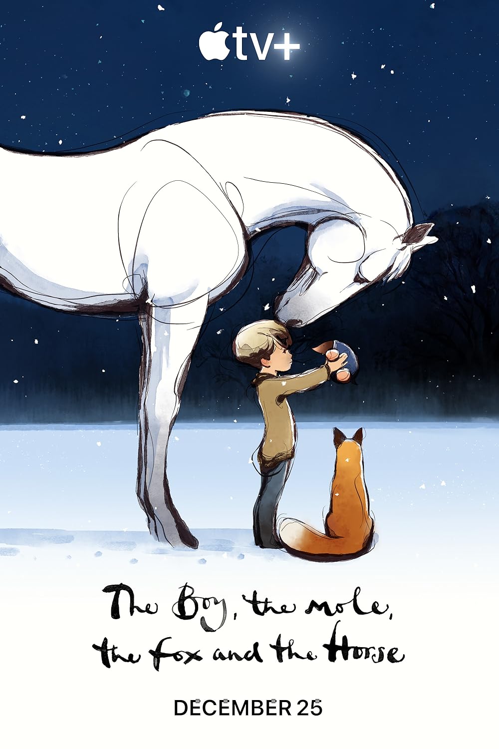 دانلود انیمیشن پسر، موش کور، روباه و اسب The Boy, the Mole, the Fox and the Horse 2022 دوبله فارسی