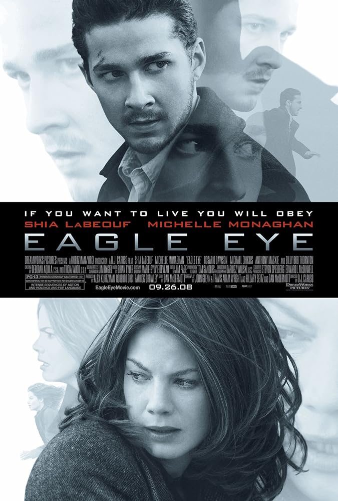 دانلود فیلم چشم عقاب Eagle Eye 2008 با دوبله فارسی