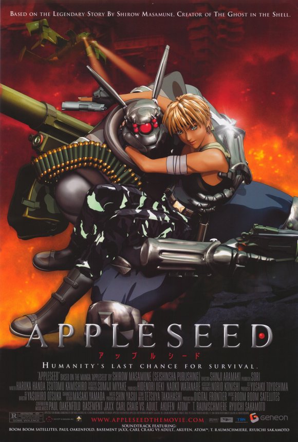 دانلود فیلم دانه سیب Appleseed 2004 دوبله فارسی