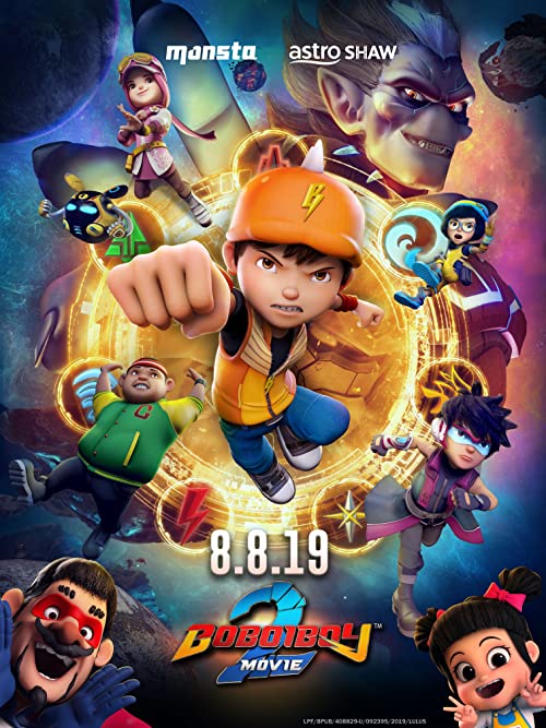 دانلود انیمیشن بوبو قهرمان کوچک BoBoiBoy Movie 2 2019 دوبله فارسی