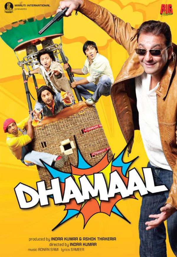 دانلود فیلم شادکامی Dhamaal 2007 دوبله فارسی