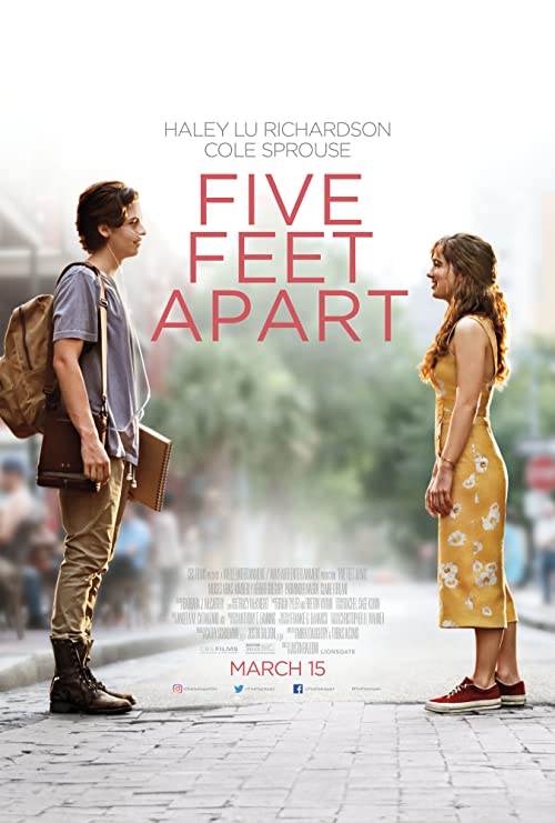 دانلود فیلم پنج فوت فاصله Five Feet Apart 2019 دوبله فارسی