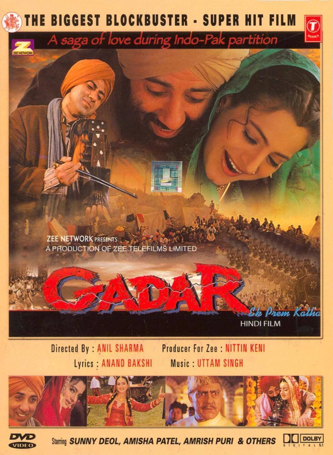 دانلود فیلم شورش: یک داستان عاشقانه Gadar: Ek Prem Katha 2001