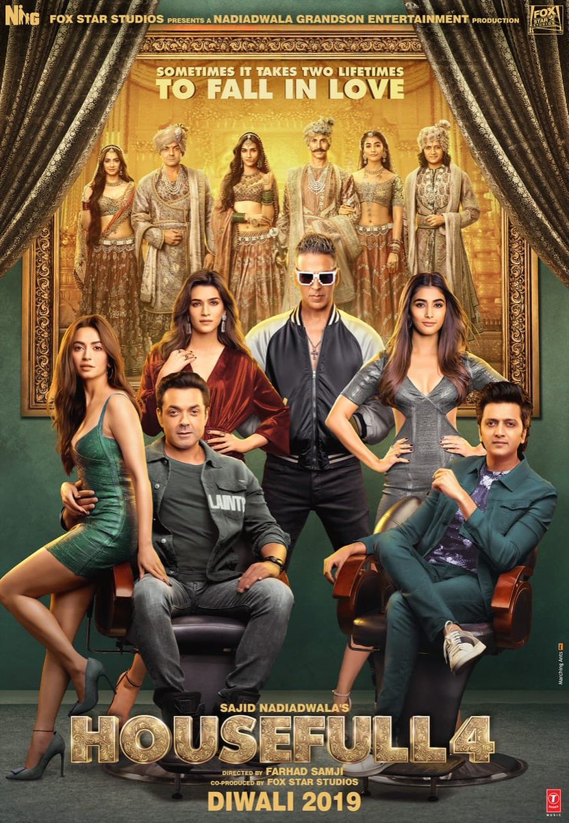دانلود فیلم خانه شلوغ 4 Housefull 4 2019