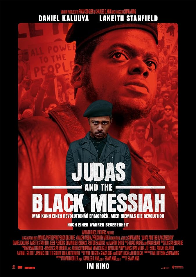 دانلود فیلم یهودا و مسیح سیاه Judas and the Black Messiah 2021 دوبله فارسی