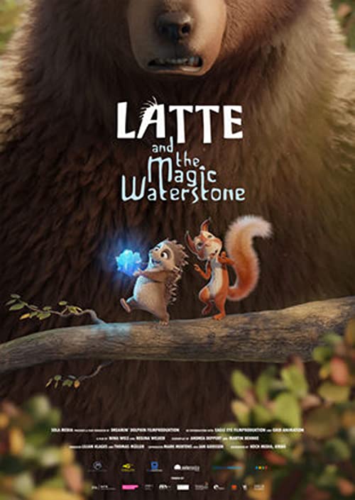 دانلود انیمیشن لاته و سنگ آبی جادویی Latte and the Magic Waterstone 2019 دوبله فارسی