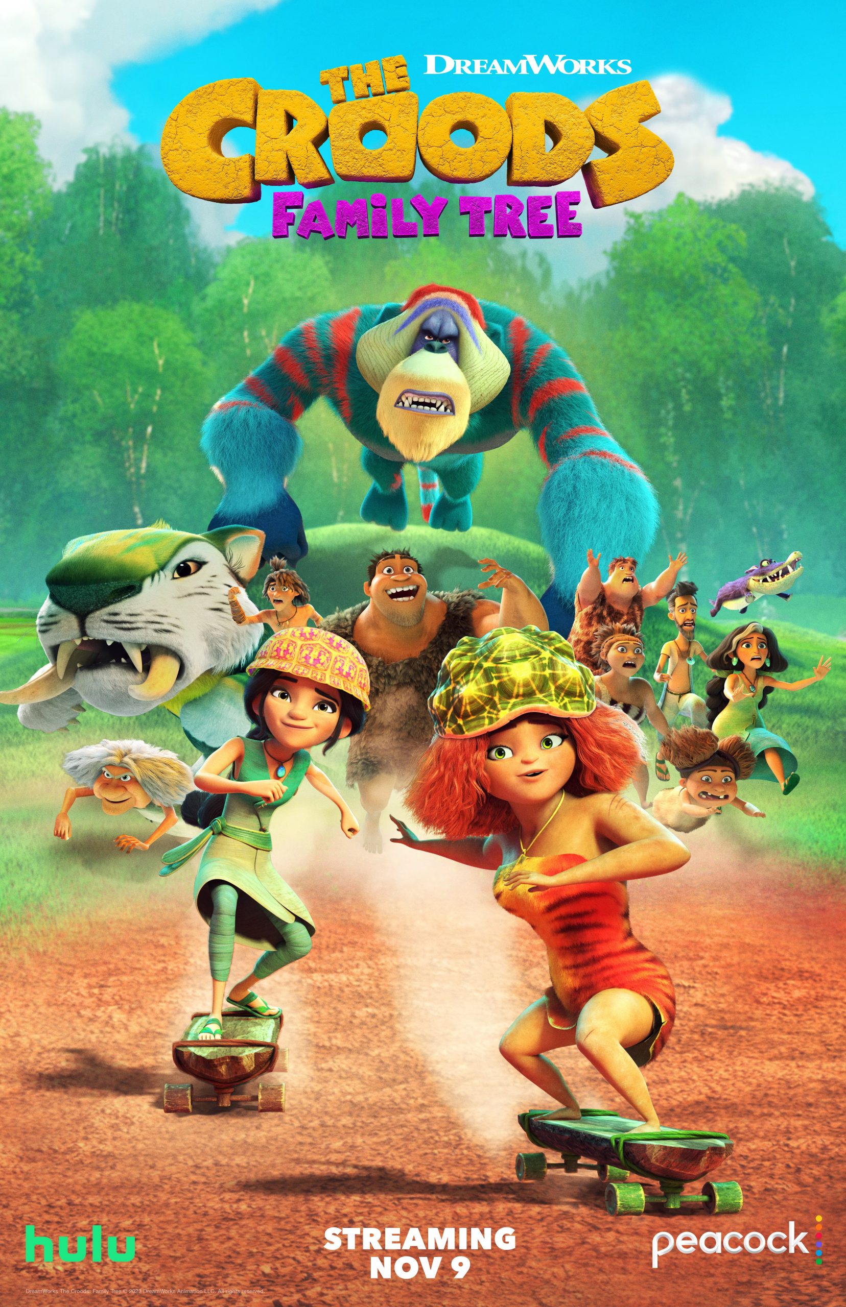 دانلود سریال غارنشینان: شجره‌نامه The Croods: Family Tree