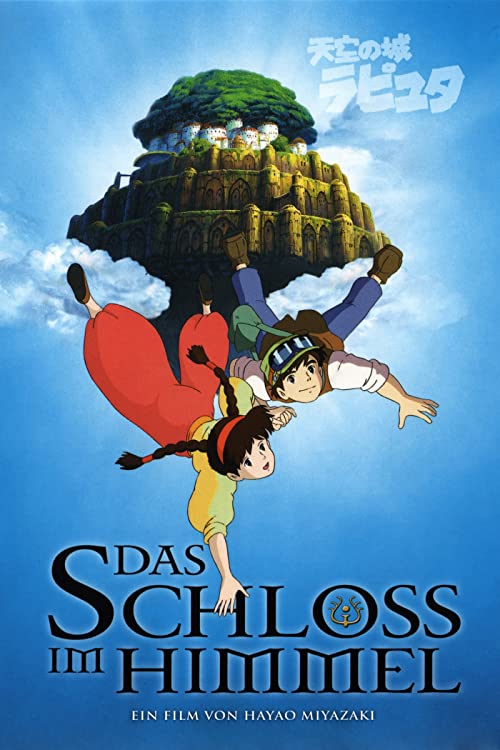 دانلود انیمیشن قلعه‌ای در آسمان Castle in the Sky 1986 دوبله فارسی