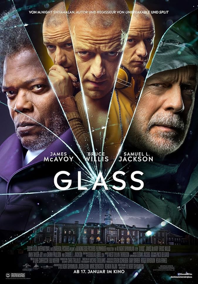 دانلود فیلم شیشه Glass 2019 با دوبله فارسی
