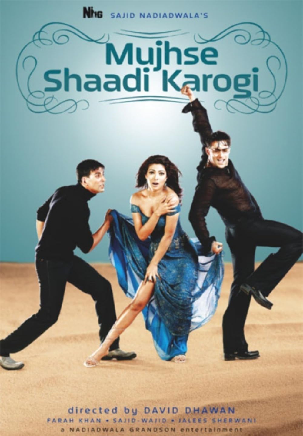 دانلود فیلم هندی با من ازدواج می کنی Mujhse Shaadi Karogi 2004 دوبله فارسی