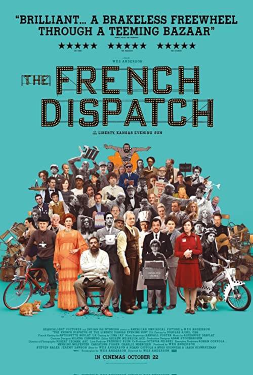دانلود فیلم گزارش فرانسوی یا فرانسوی دیسپچ The French Dispatch 2021 دوبله فارسی